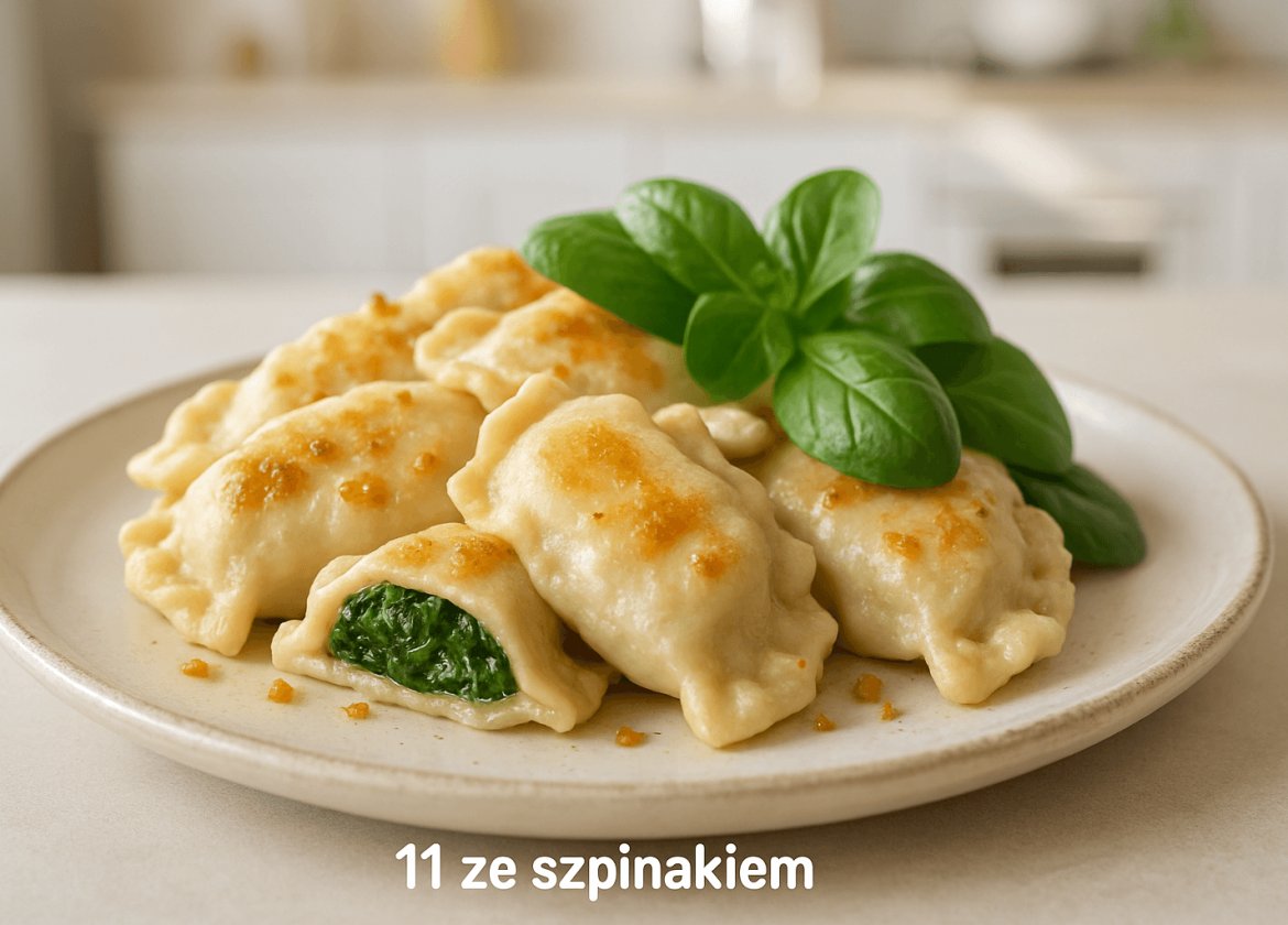 11 ze szpinakiem