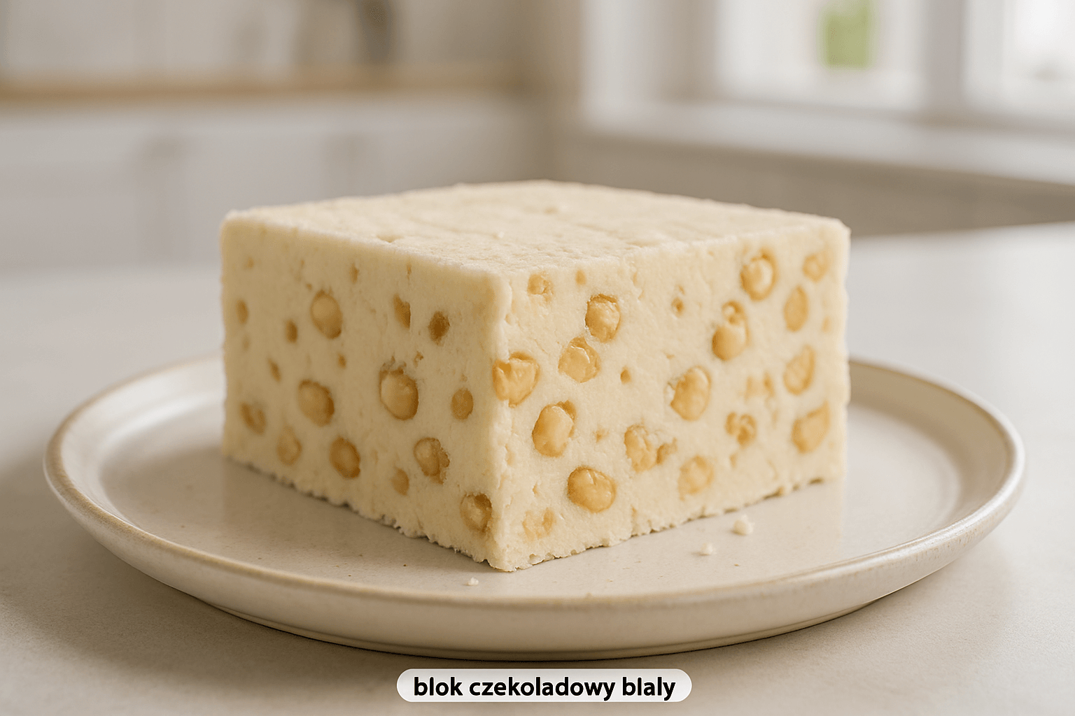blok czekoladowy biały
