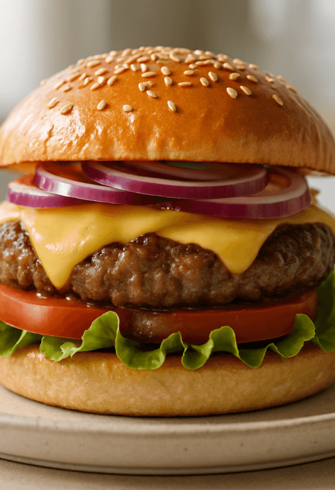 burger domowej roboty