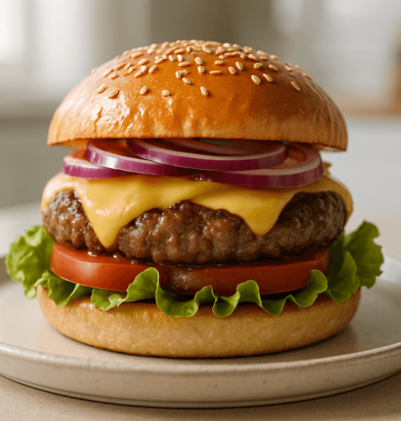 burger domowej roboty