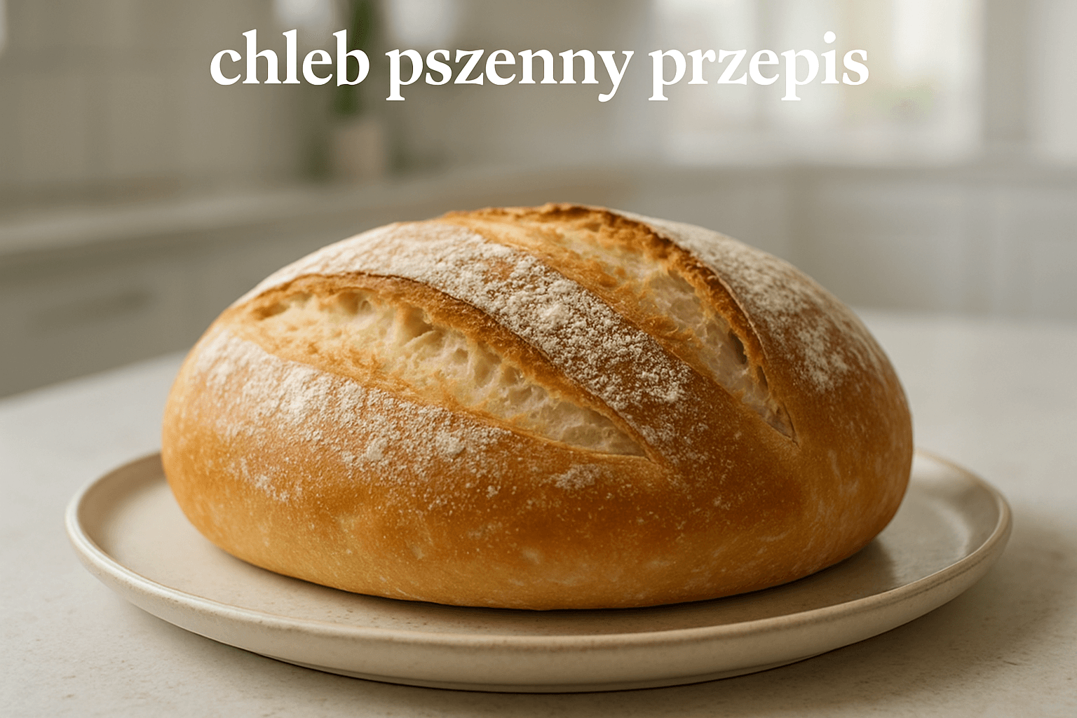 chleb pszenny przepis