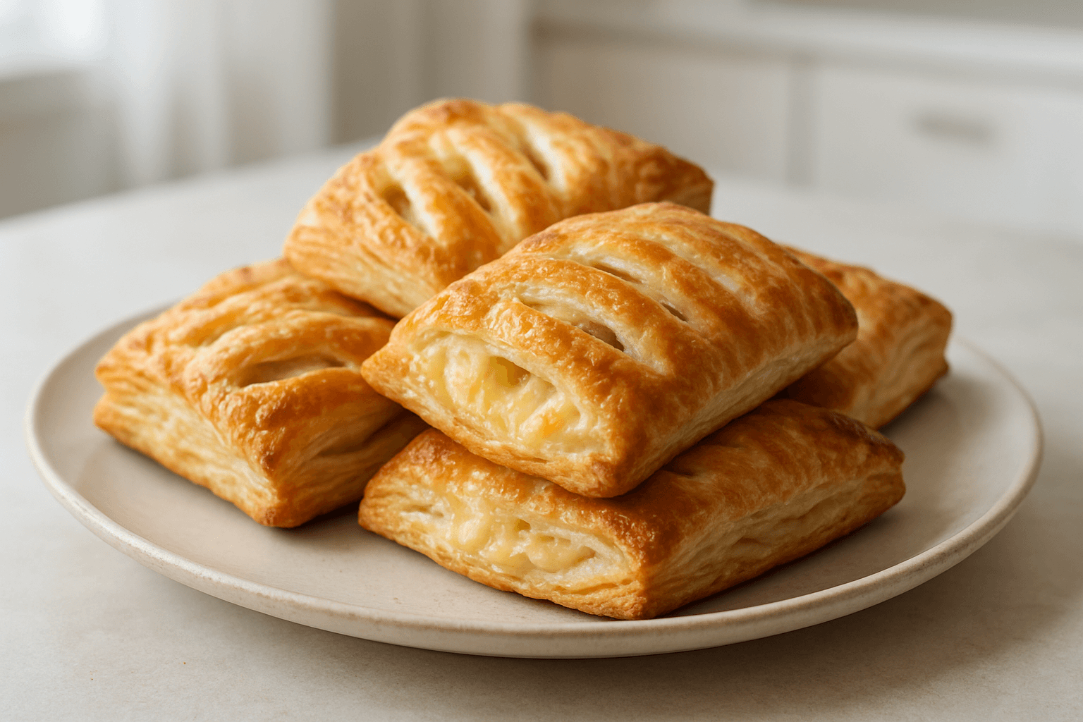 ciastka francuskie z serem