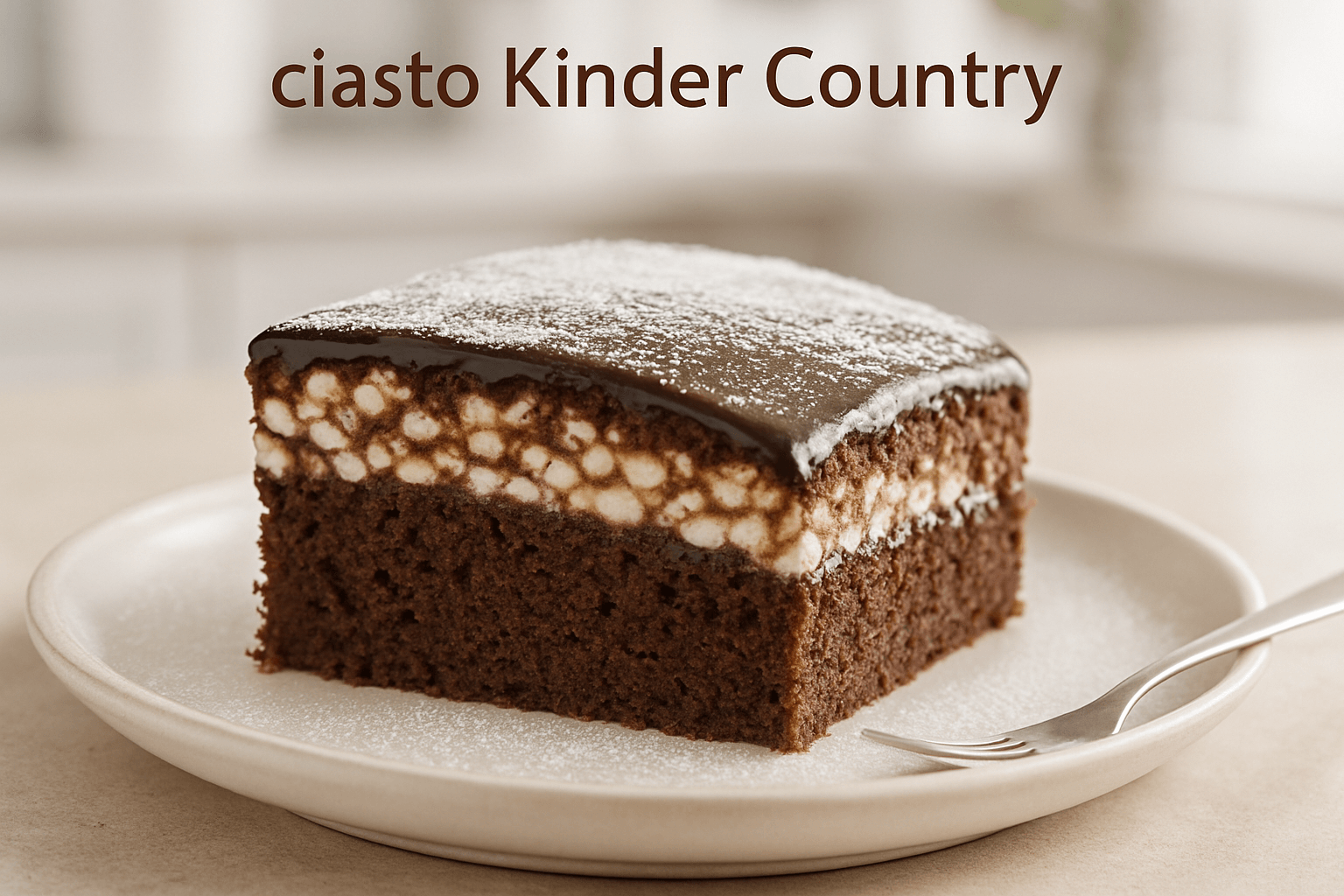 ciasto kinder country