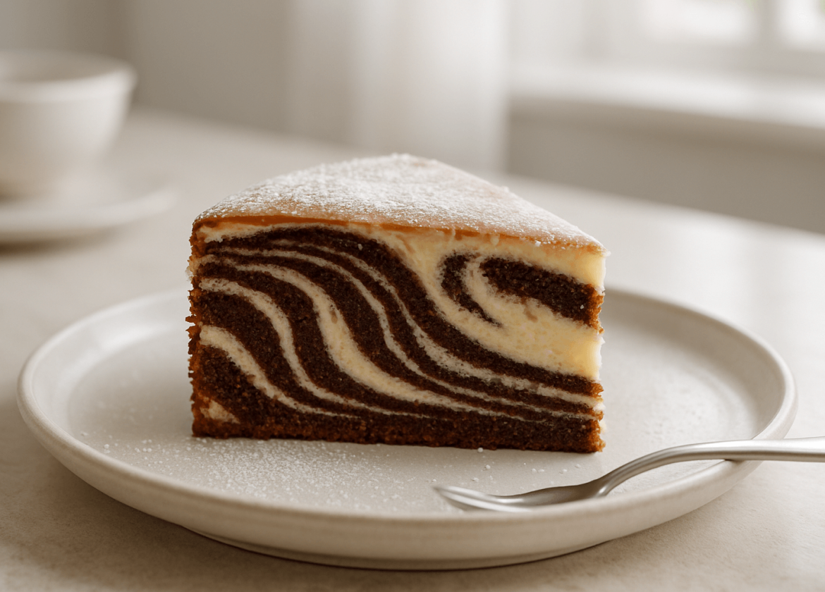 ciasto zebra bez pieczenia