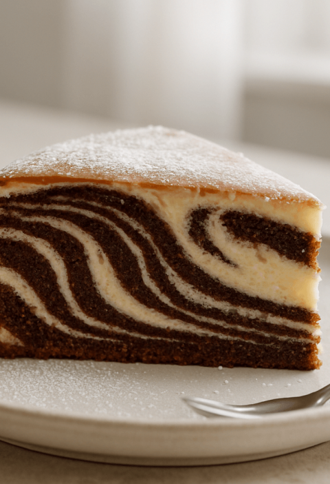 ciasto zebra bez pieczenia