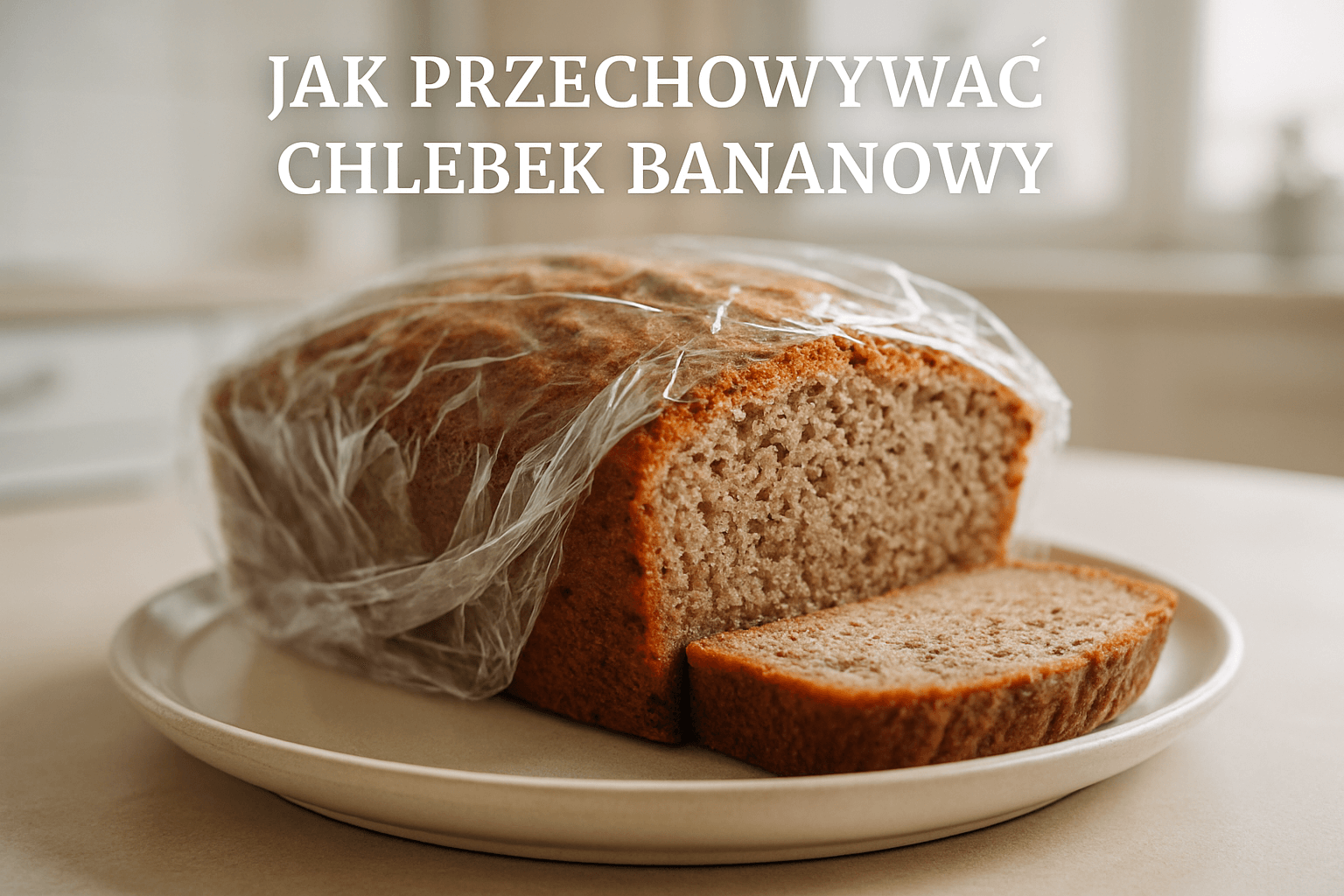 jak przechowywać chlebek bananowy