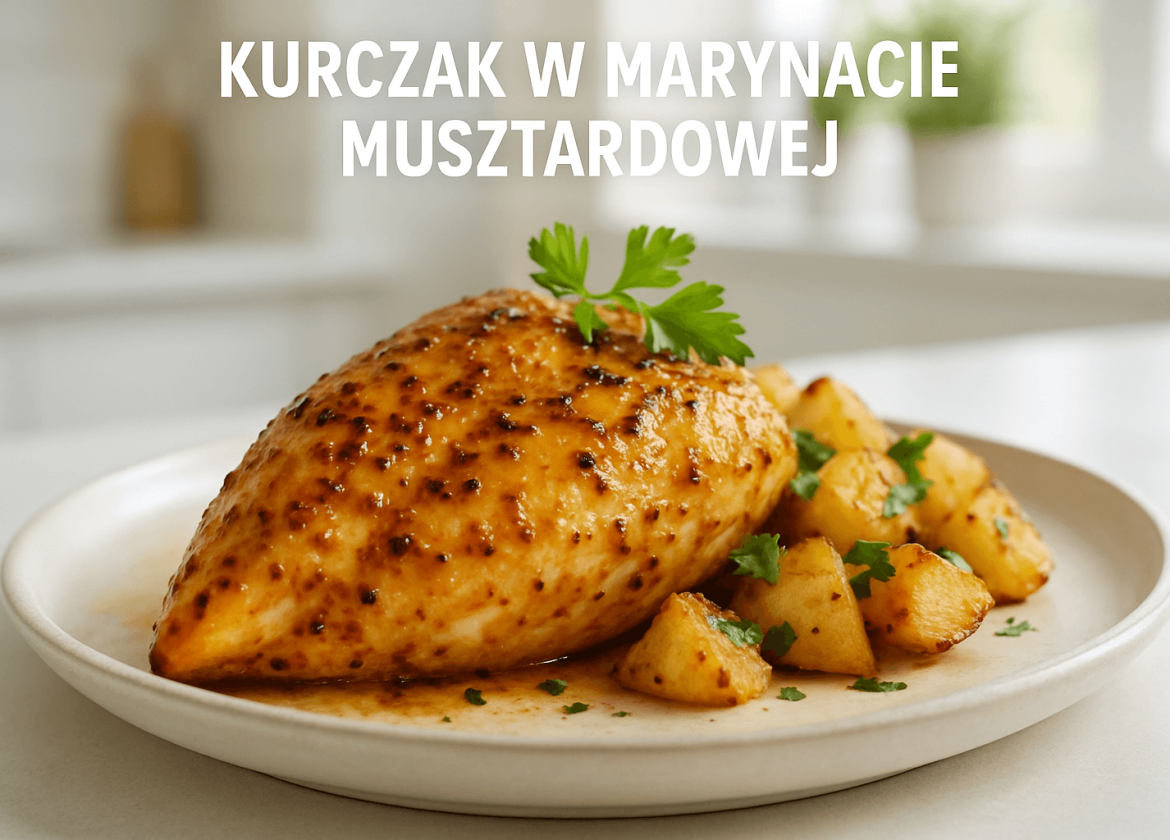 kurczak w marynacie musztardowej