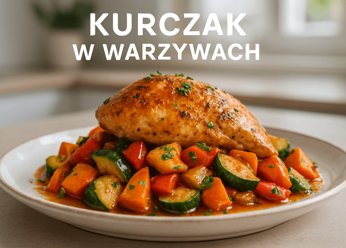 kurczak w warzywach