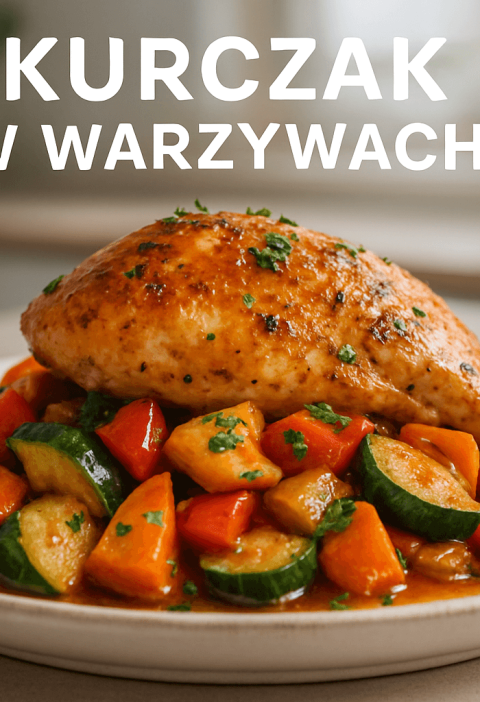 kurczak w warzywach