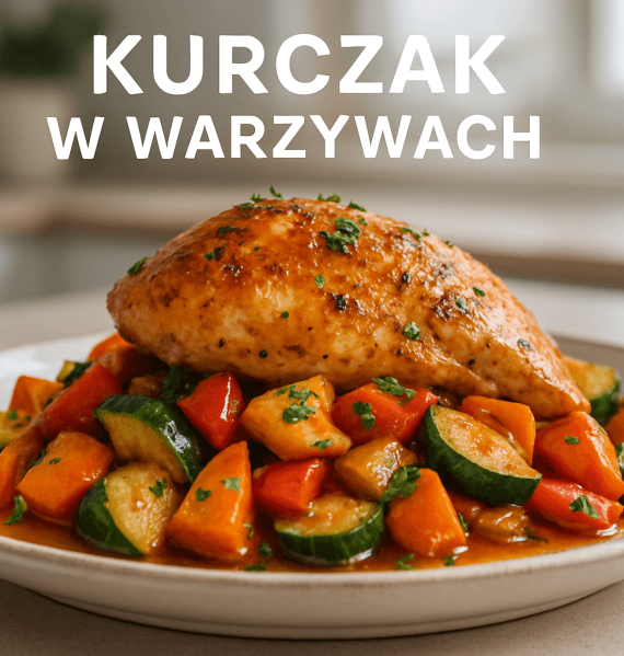 kurczak w warzywach