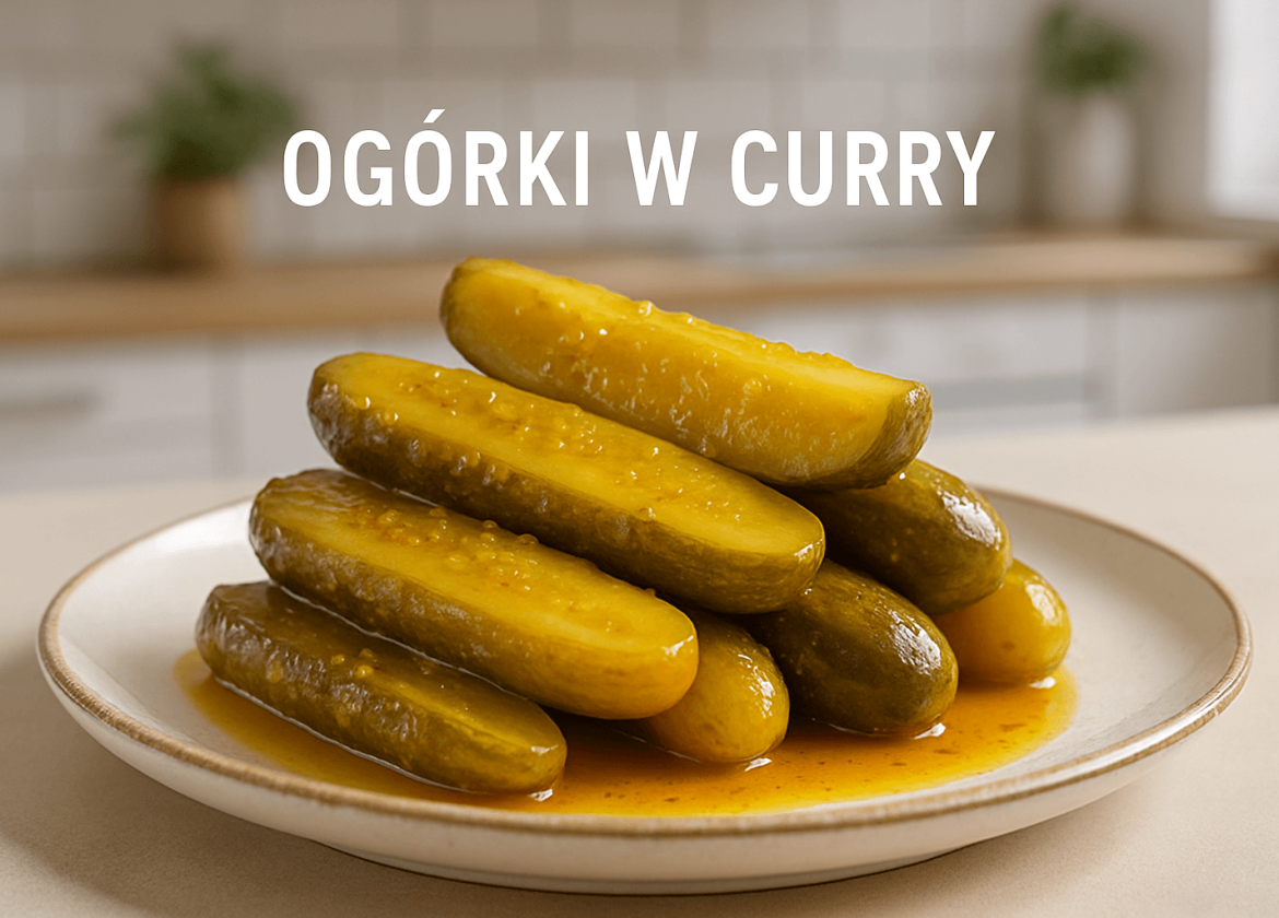 ogorki w curry