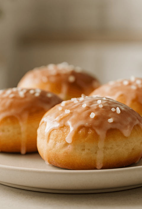 pączki z piekarnika