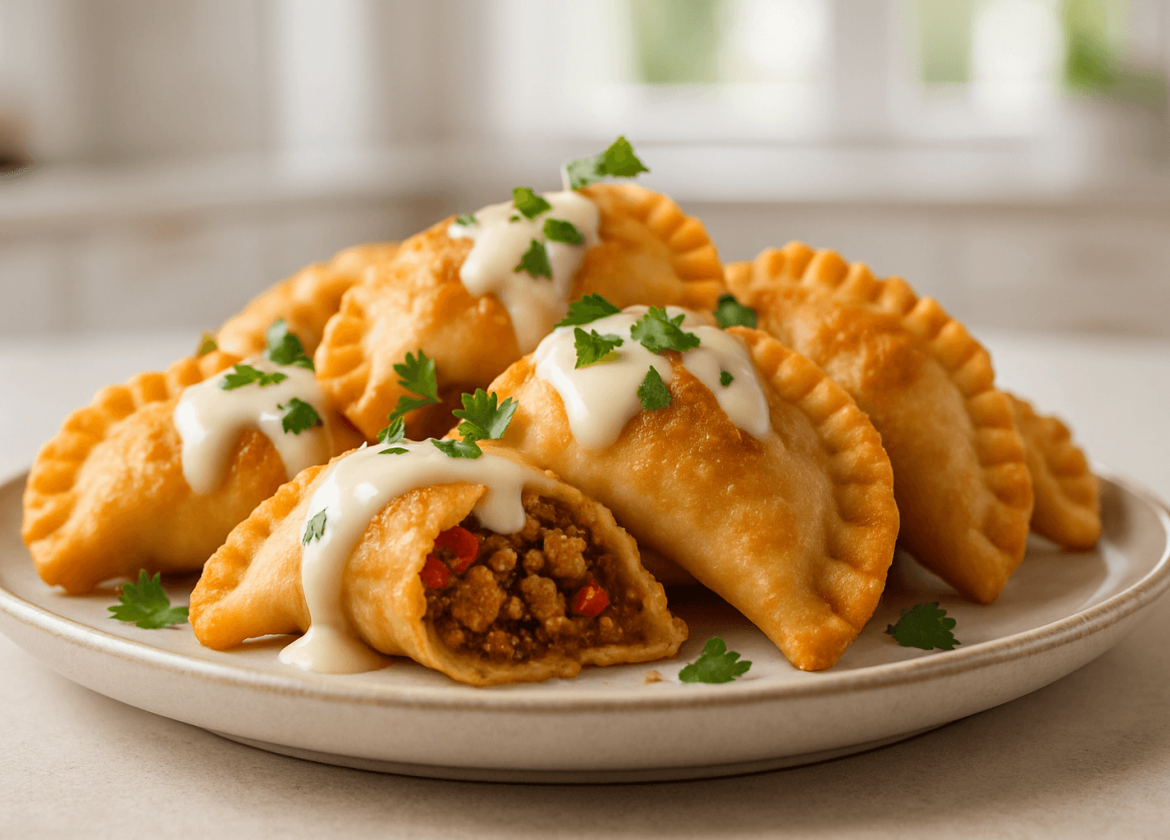 pierożki kebabowe