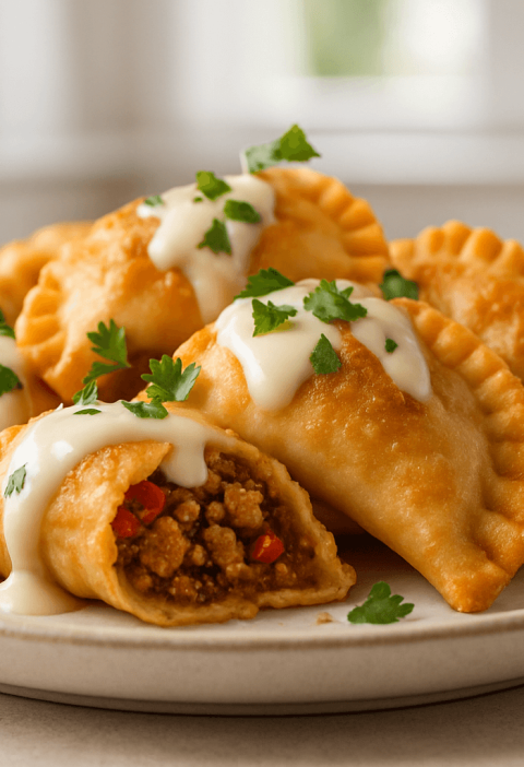 pierożki kebabowe