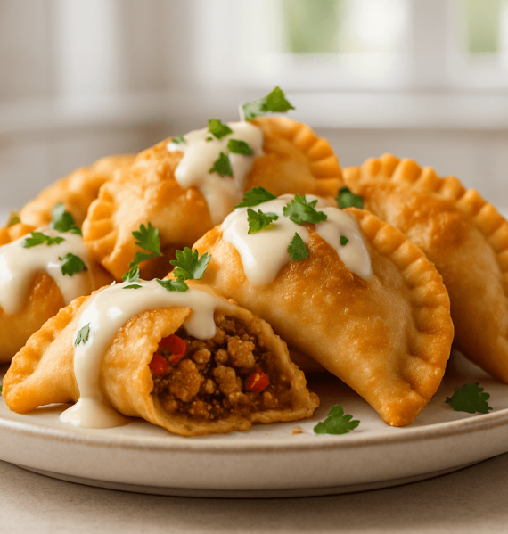 pierożki kebabowe
