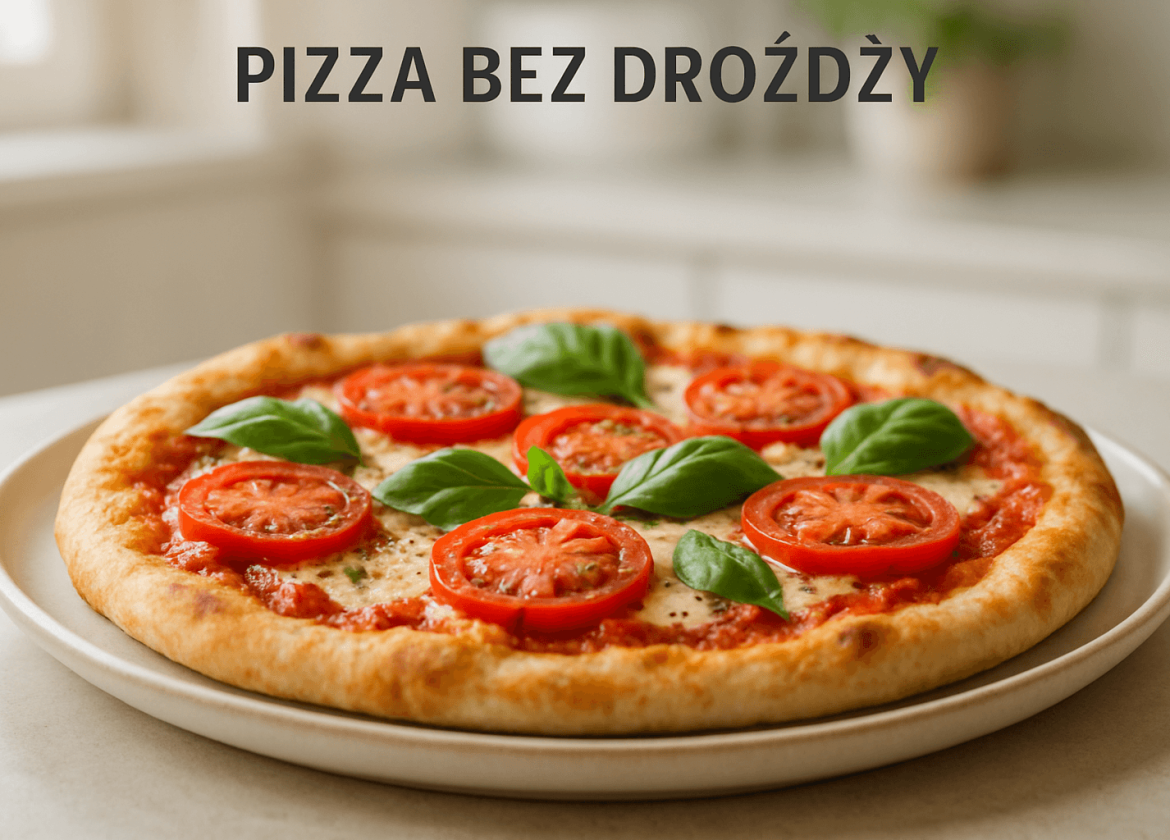 pizza bez drożdży