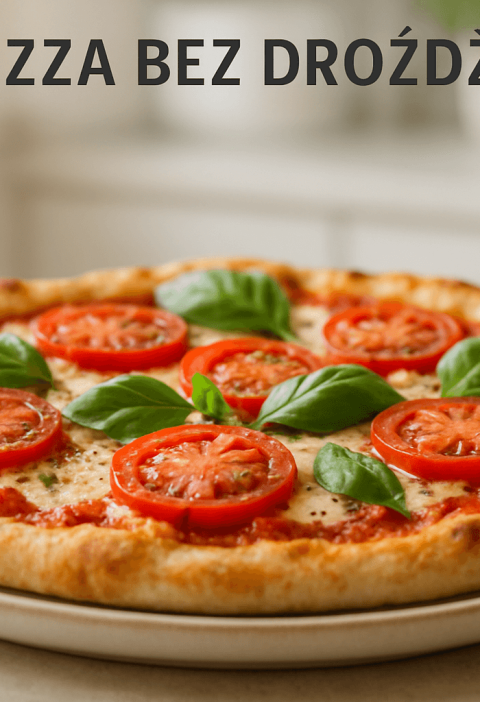 pizza bez drożdży