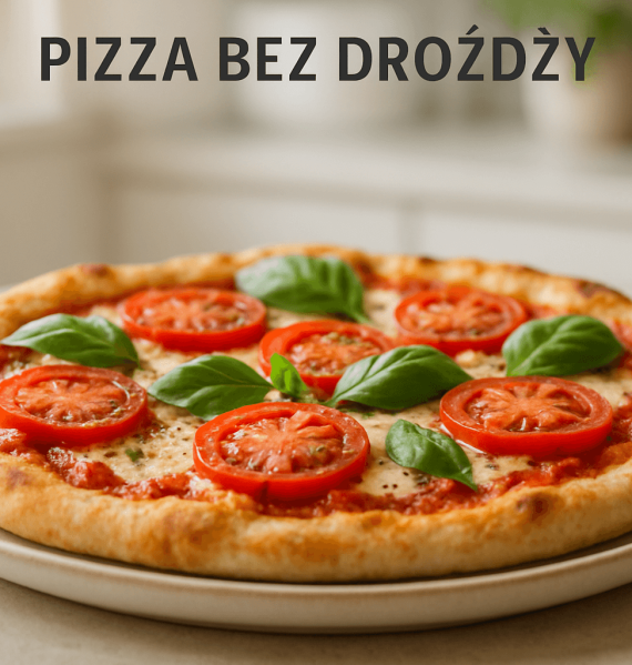 pizza bez drożdży