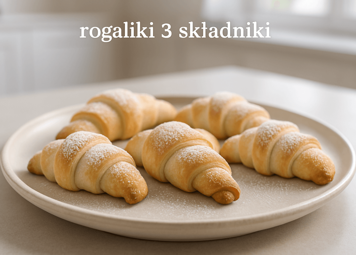 rogaliki 3 składniki