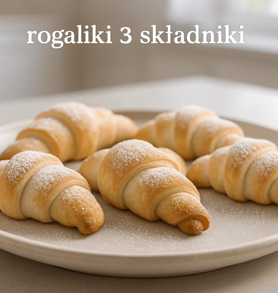 rogaliki 3 składniki