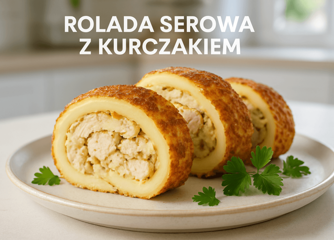 rolada serowa z kurczakiem
