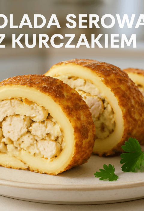 rolada serowa z kurczakiem