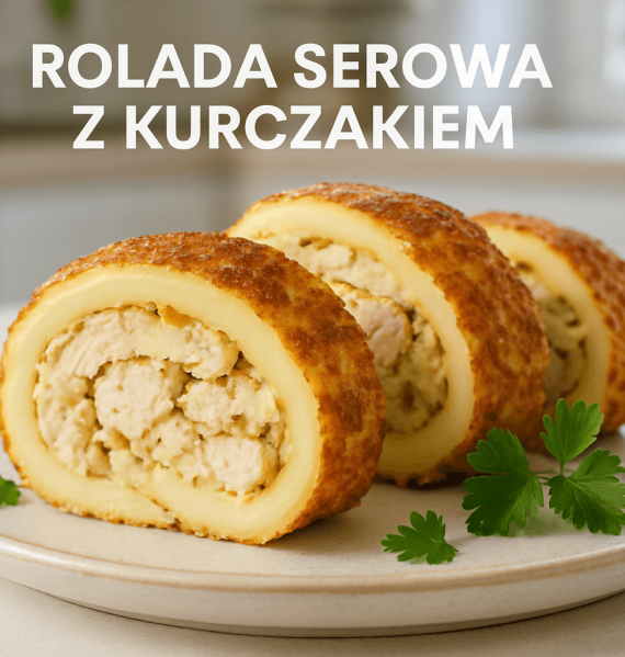 rolada serowa z kurczakiem