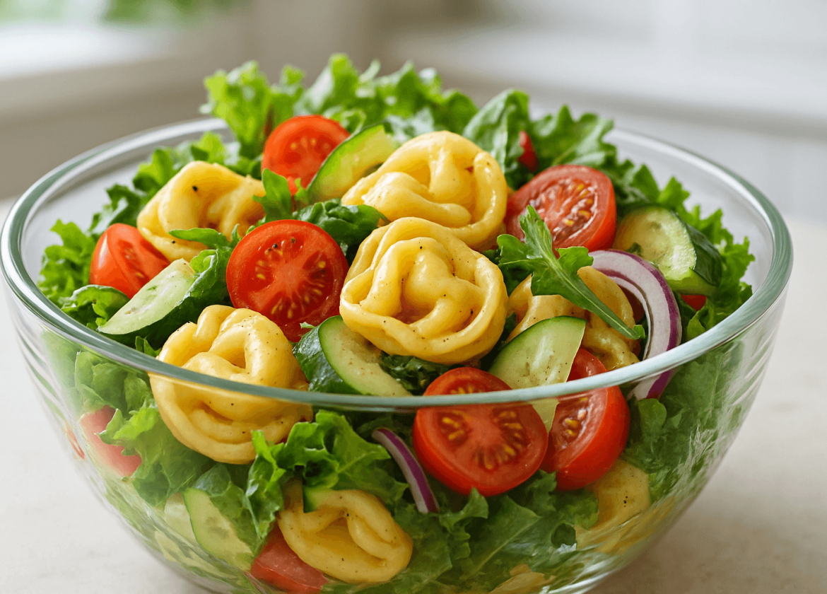 sałatka z tortellini
