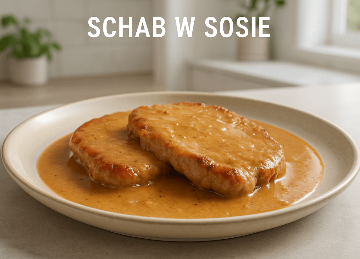 schab w sosie