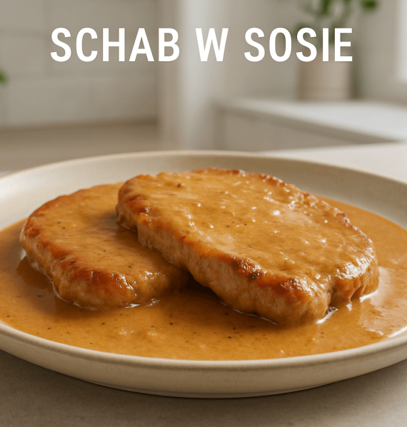 schab w sosie