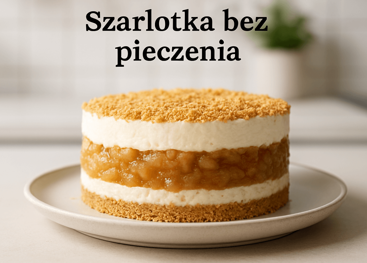 szarlotka bez pieczenia