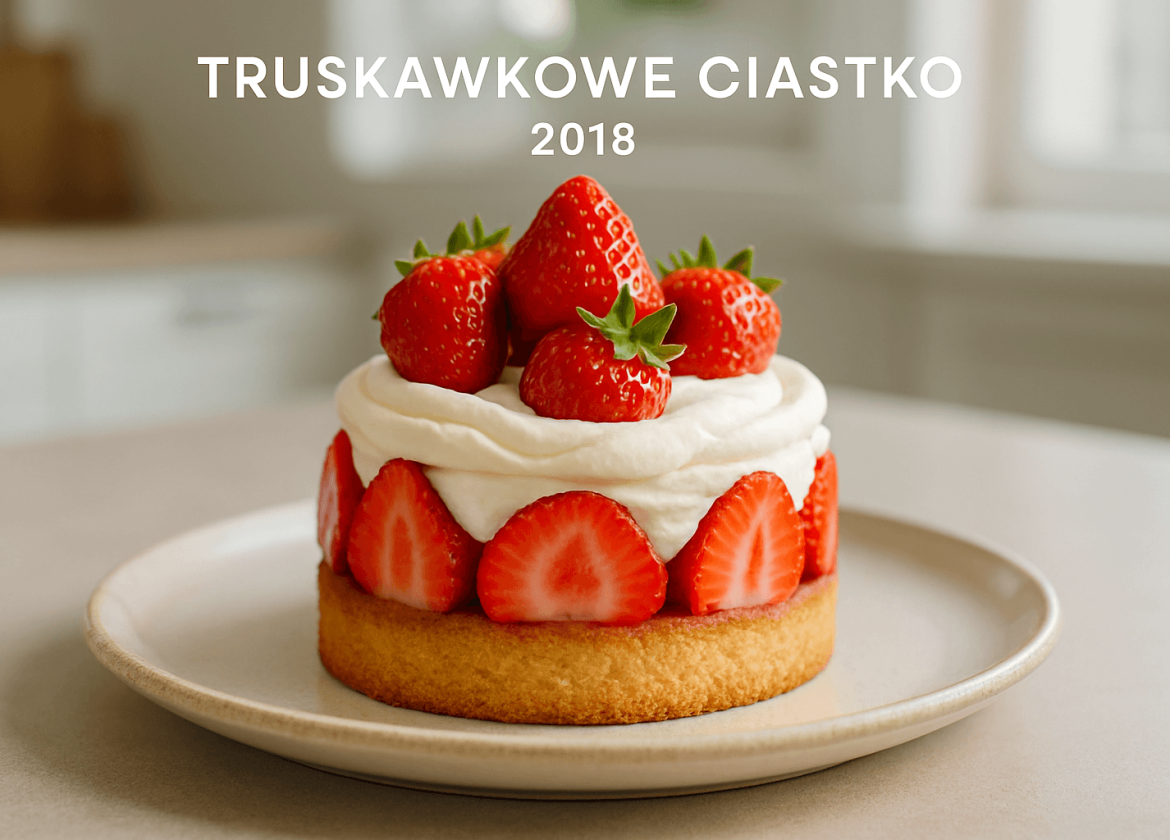 truskawkowe ciastko 2018