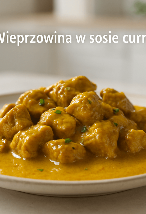 wieprzowina w sosie curry
