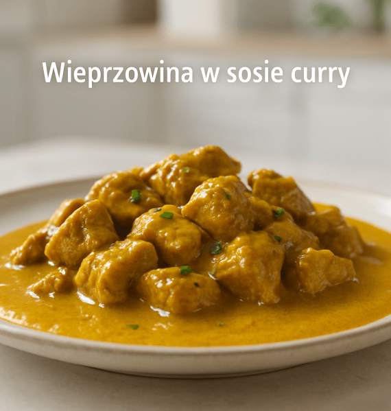 wieprzowina w sosie curry